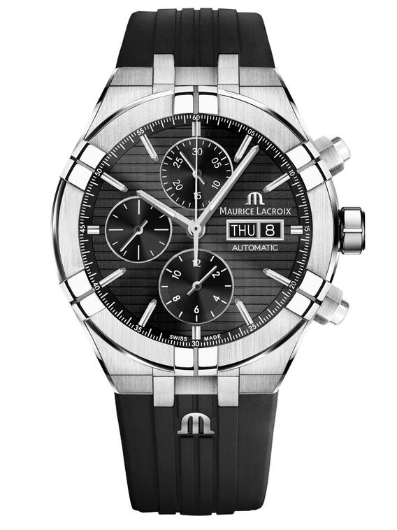 MAURICE LACROIX AIKON AUTOMATIC Мужские часы, автоматический механизм, сталь, 44 мм