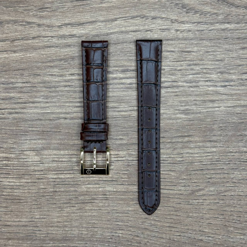 Ремешок для часов Candino из кожи теленка, коричневый, 16 мм 