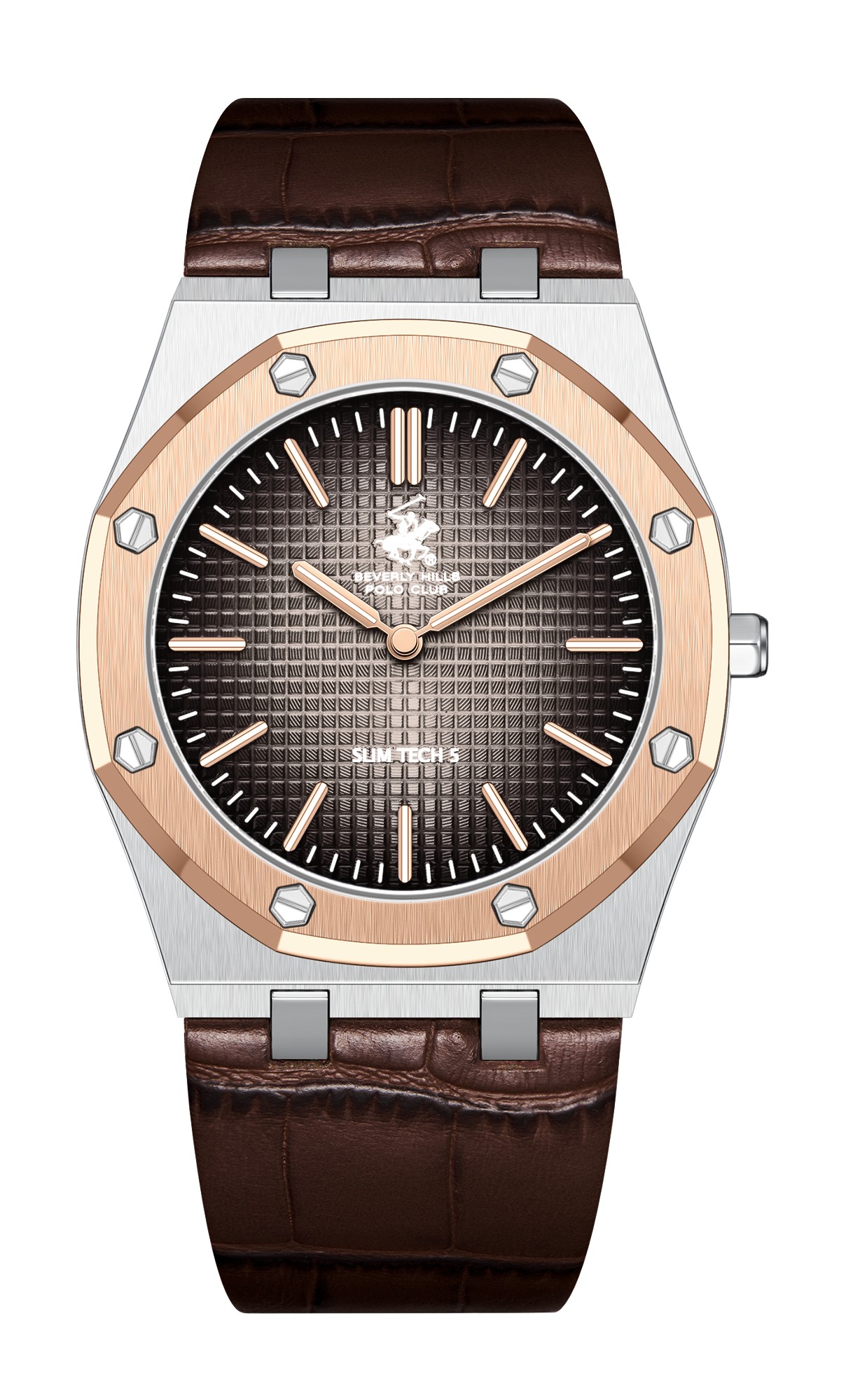 Мужские часы Beverly Hills Polo Club  BP3924X.542  часы, кварцевый механизм, сталь с покрытием, 39 мм