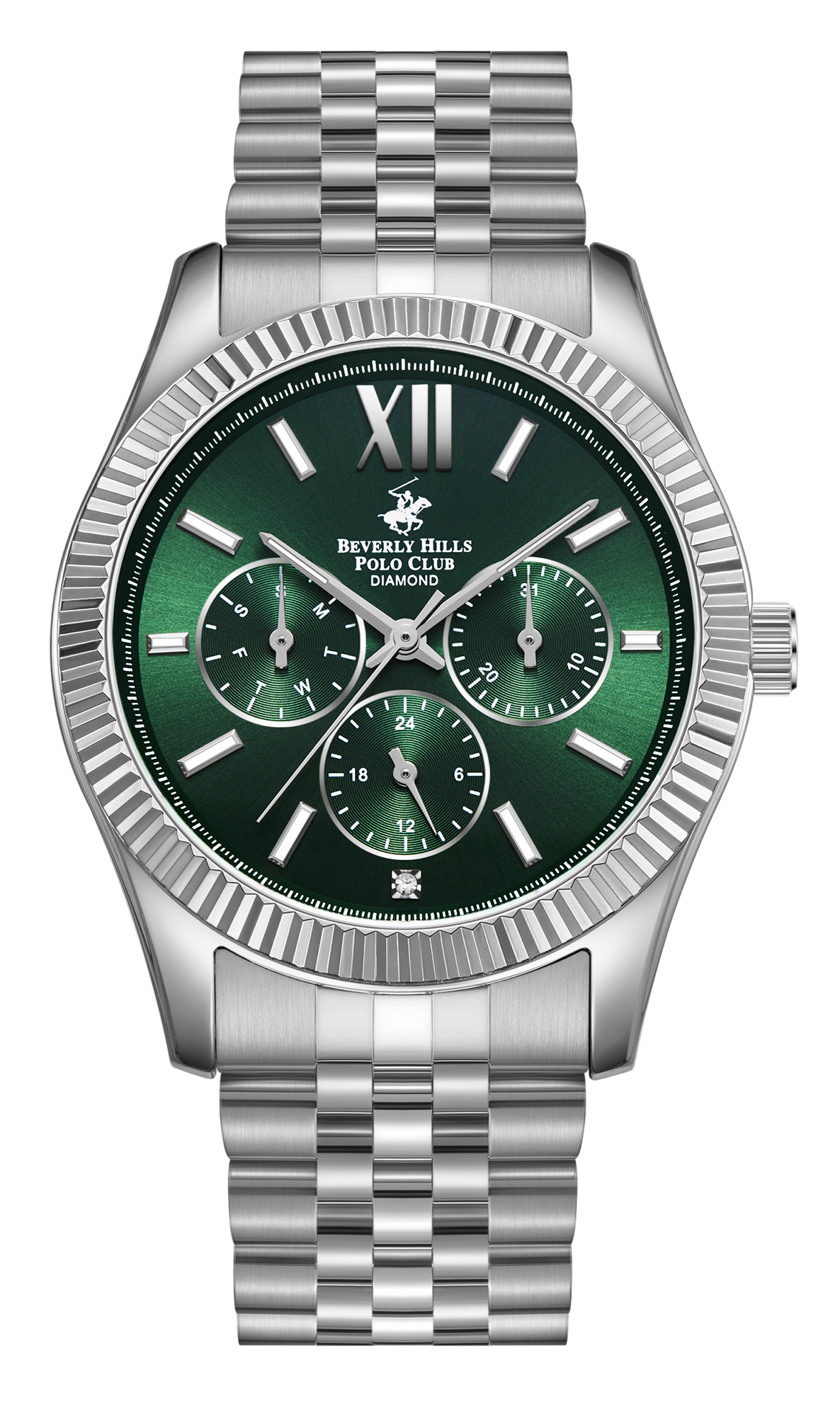 Женские часы Beverly Hills Polo Club  BP3082C.370 Женские часы, кварцевый механизм, суперметалл, 38 мм