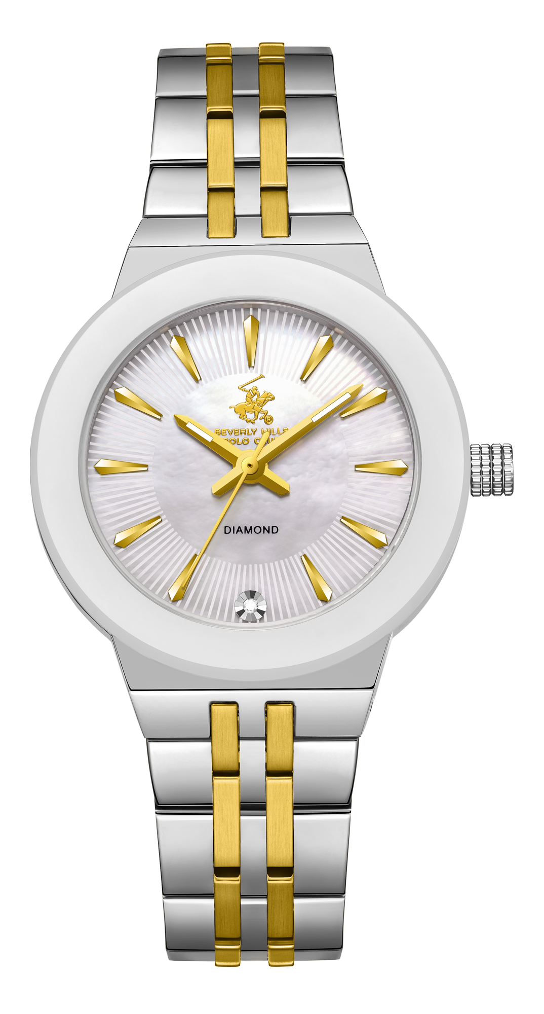 Женские часы Beverly Hills Polo Club  BP3689X.220 Женские часы, кварцевый механизм, сталь с покрытием, 33 мм