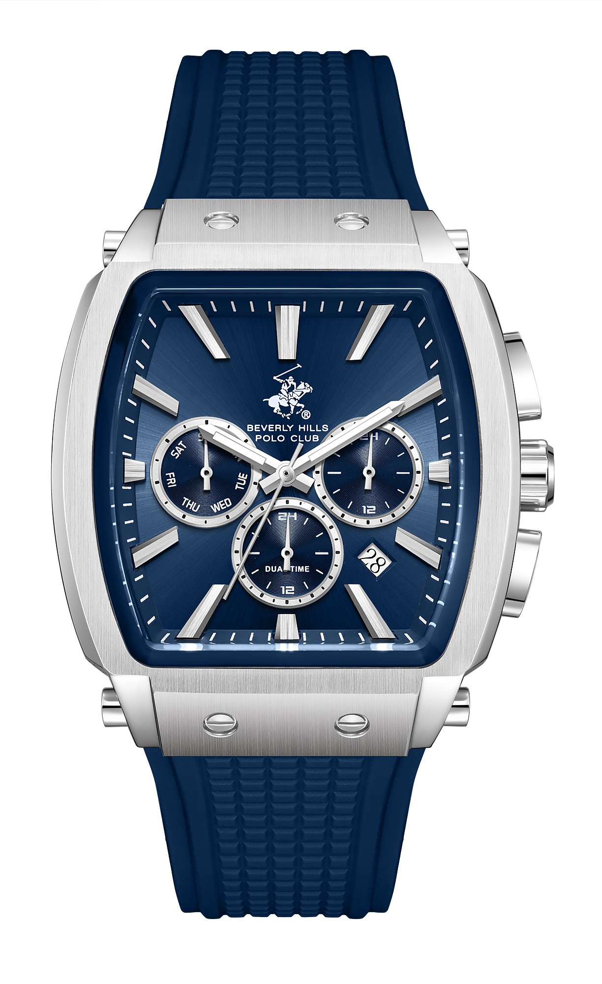 Мужские часы Beverly Hills Polo Club  BP3920X.399  часы, кварцевый механизм, сталь, 42х50,5 мм