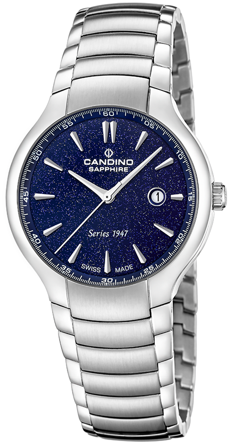 Женские часы Candino Series 1947 C4793/3 Женские швейцарские часы, кварцевый механизм, сталь, 34 мм