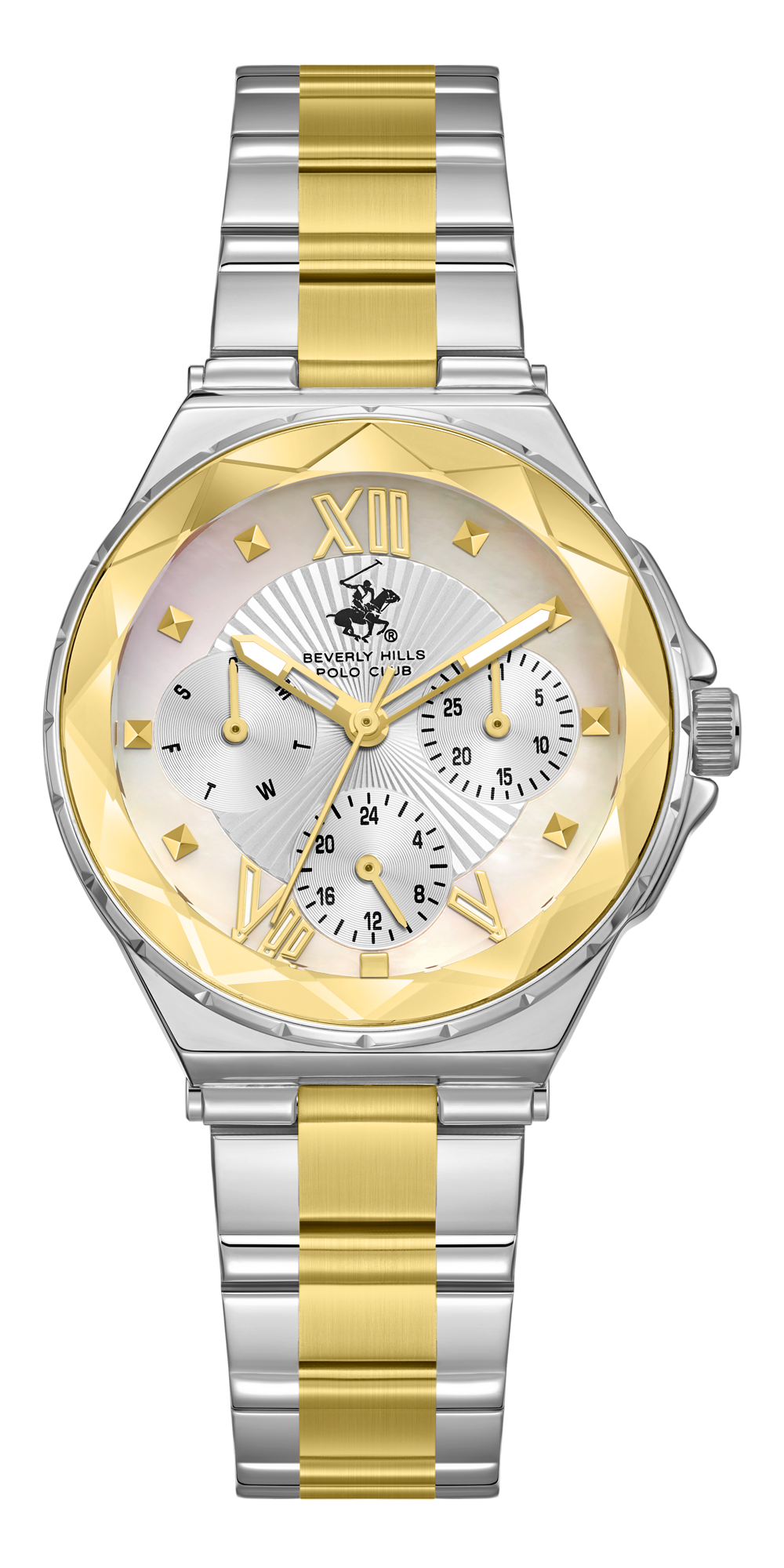 Женские часы Beverly Hills Polo Club  BP3762C.220 Женские часы, кварцевый механизм, сталь с покрытием, 32 мм