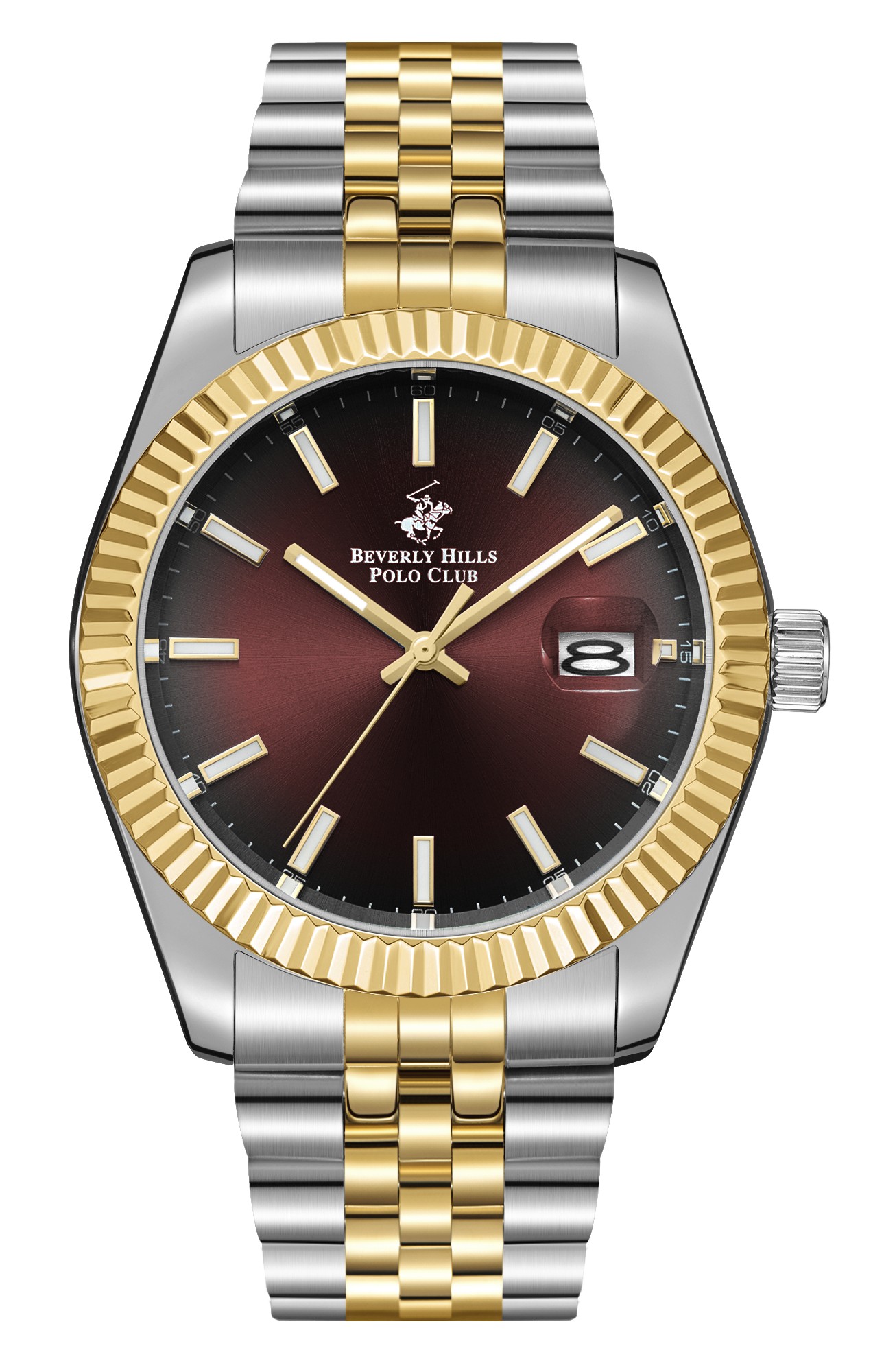 Мужские часы Beverly Hills Polo Club  BP3018X.280  часы, кварцевый механизм, сталь с покрытием, 41 мм