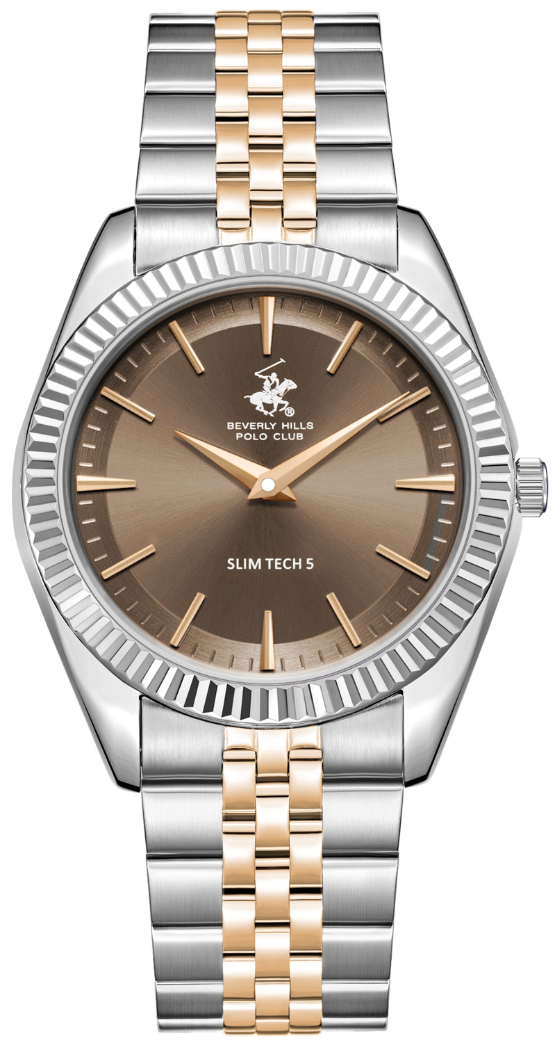 Мужские часы Beverly Hills Polo Club  BP3830X.560  часы, кварцевый механизм, сталь, 39 мм