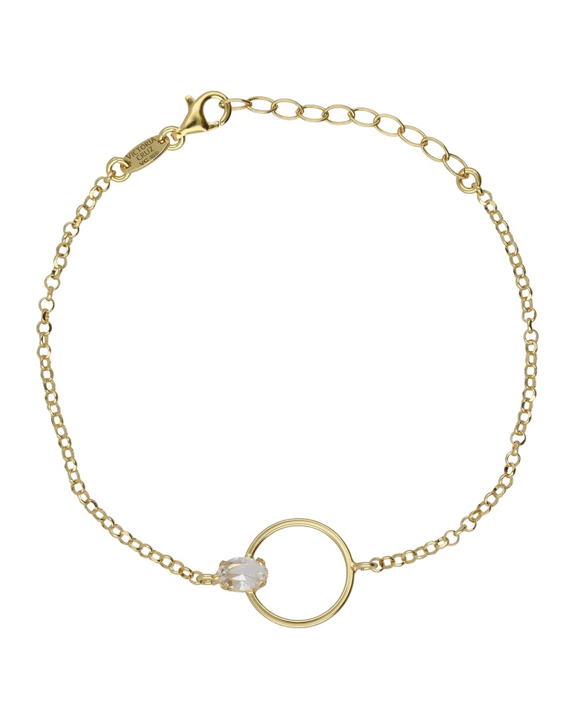 VC Jewelry 1958 SL, VICTORIACRUZ, Браслет(A5531-07DP) Женские испания браслет,  механизм, серебро 925 проба, 16-19 cм.