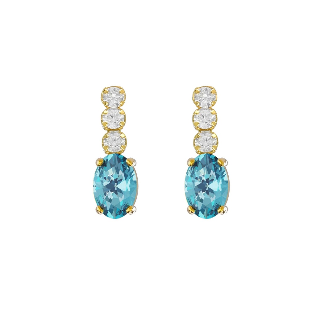 VC Jewelry 1958 SL, VICTORIACRUZ, Серьги(A5211-10DT) Женские испания серьги,  механизм, серебро 925 проба, 