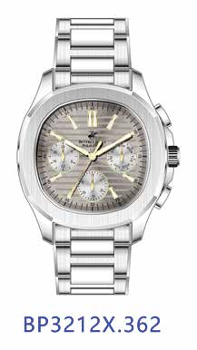 BEVERLY HILLS POLO CLUB   часы, кварцевый механизм, сталь, 42 мм