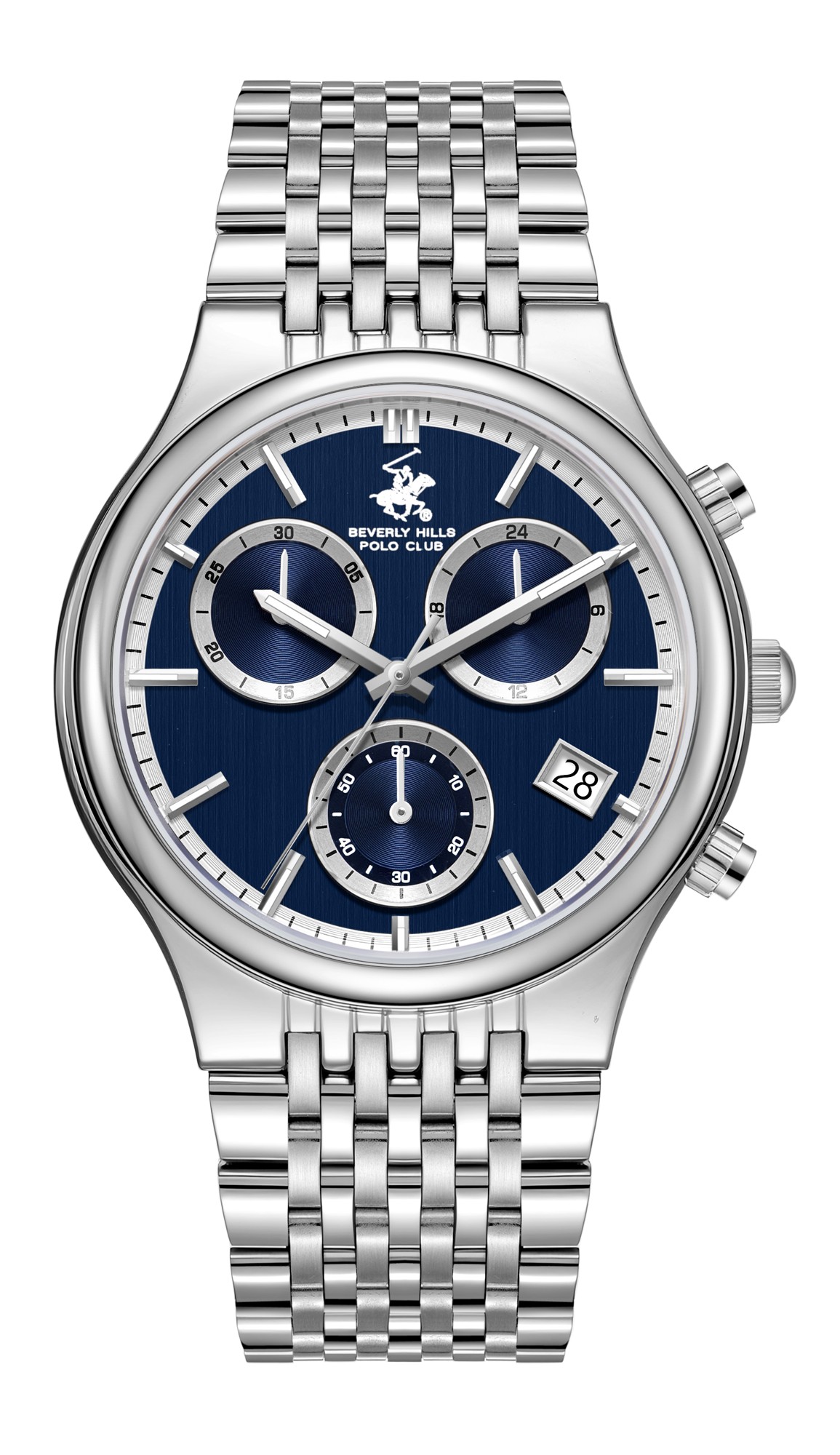 Мужские часы Beverly Hills Polo Club  BP3909X.390  часы, кварцевый механизм, сталь, 41,5 мм