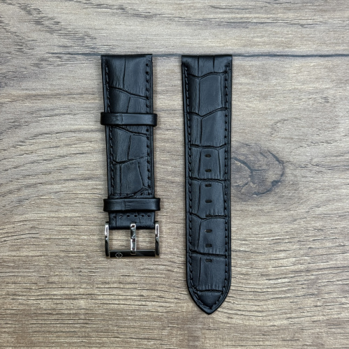 Ремешок для часов Candino из натуральной кожи, черный 23мм Кожаные ремешки - стильные, надёжные и долговечные, способные составить достойную пару часам со стальным корпусом или часам из титана. Аксессуары из кожи не рекомендуется использовать в воде. У нас присутствуют только высококачественные материалы и оригинальный товар от производителя.