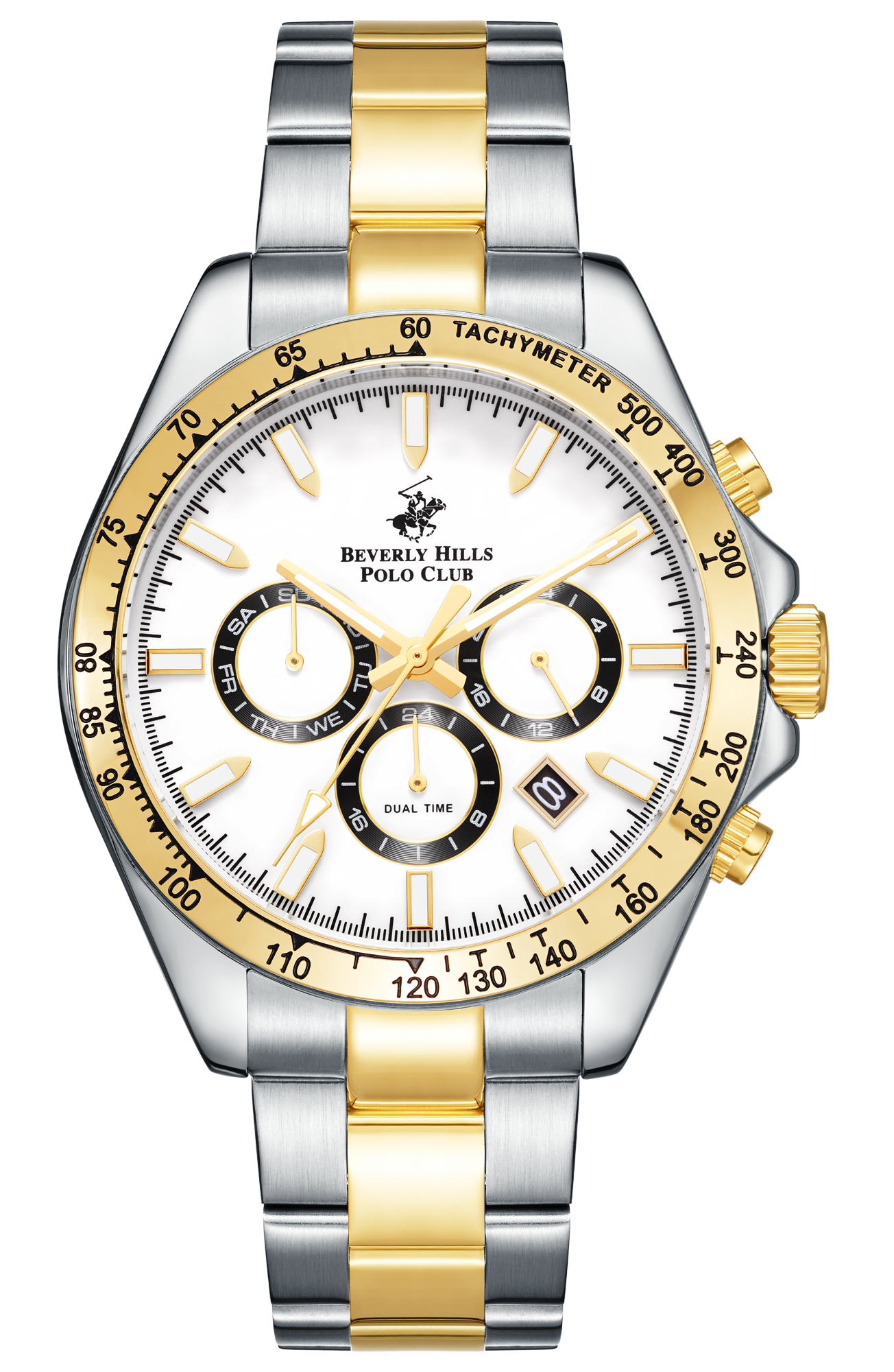 Мужские часы Beverly Hills Polo Club  BP3127X.230 Мужские часы, кварцевый механизм, сталь с покрытием, 42 мм