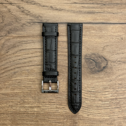 Ремешок для часов Candino из натуральной кожи, черный 20мм Кожаные ремешки - стильные, надёжные и долговечные, способные составить достойную пару часам со стальным корпусом или часам из титана. Аксессуары из кожи не рекомендуется использовать в воде. У нас присутствуют только высококачественные материалы и оригинальный товар от производителя.