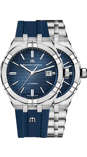 MAURICE LACROIX AIKON AUTOMATIC Мужские часы, автоматический механизм, сталь, 42 мм