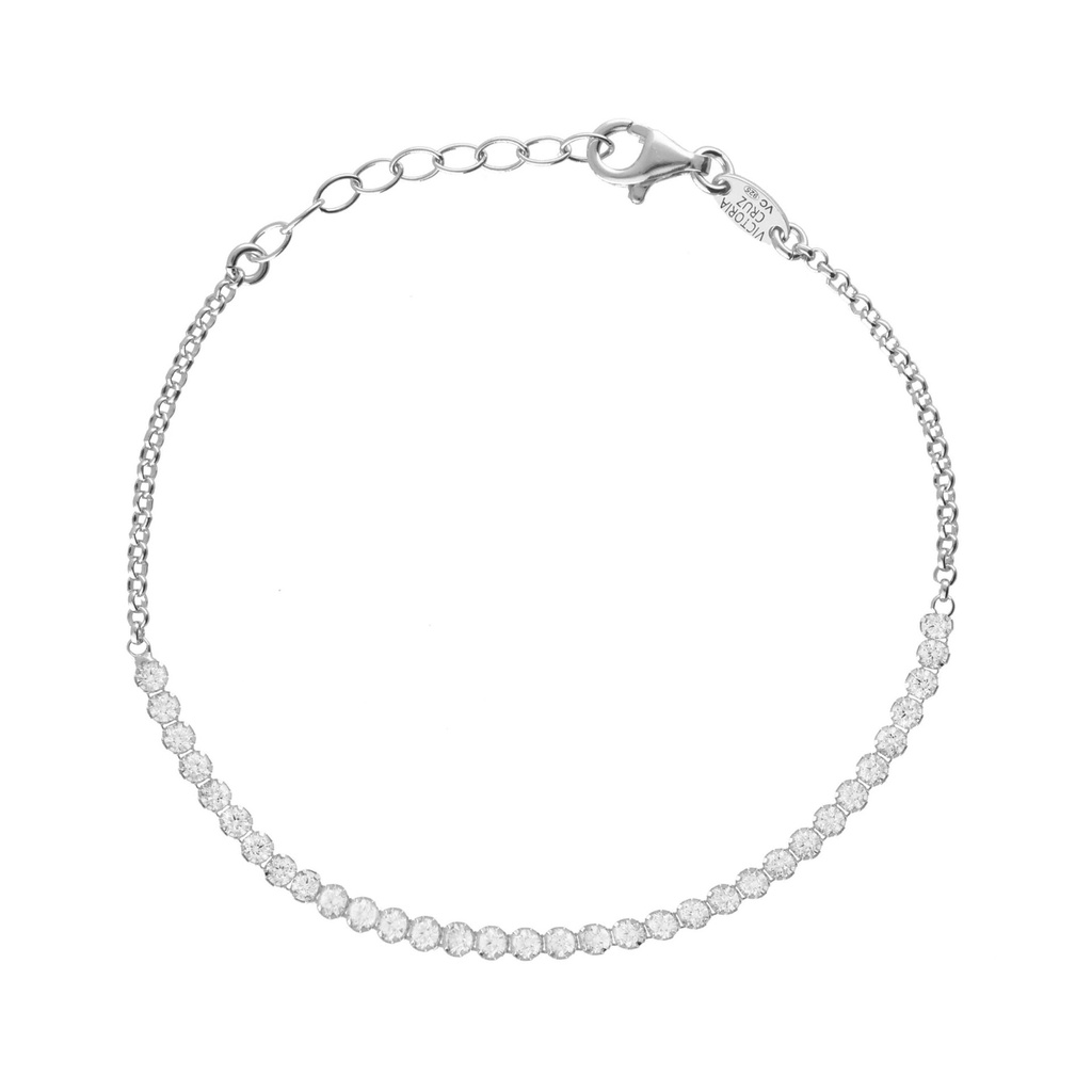 VC Jewelry 1958 SL, VICTORIACRUZ, Браслет(A4665-07HP) Женские испания браслет,  механизм, серебро 925 проба, 16-19 cм