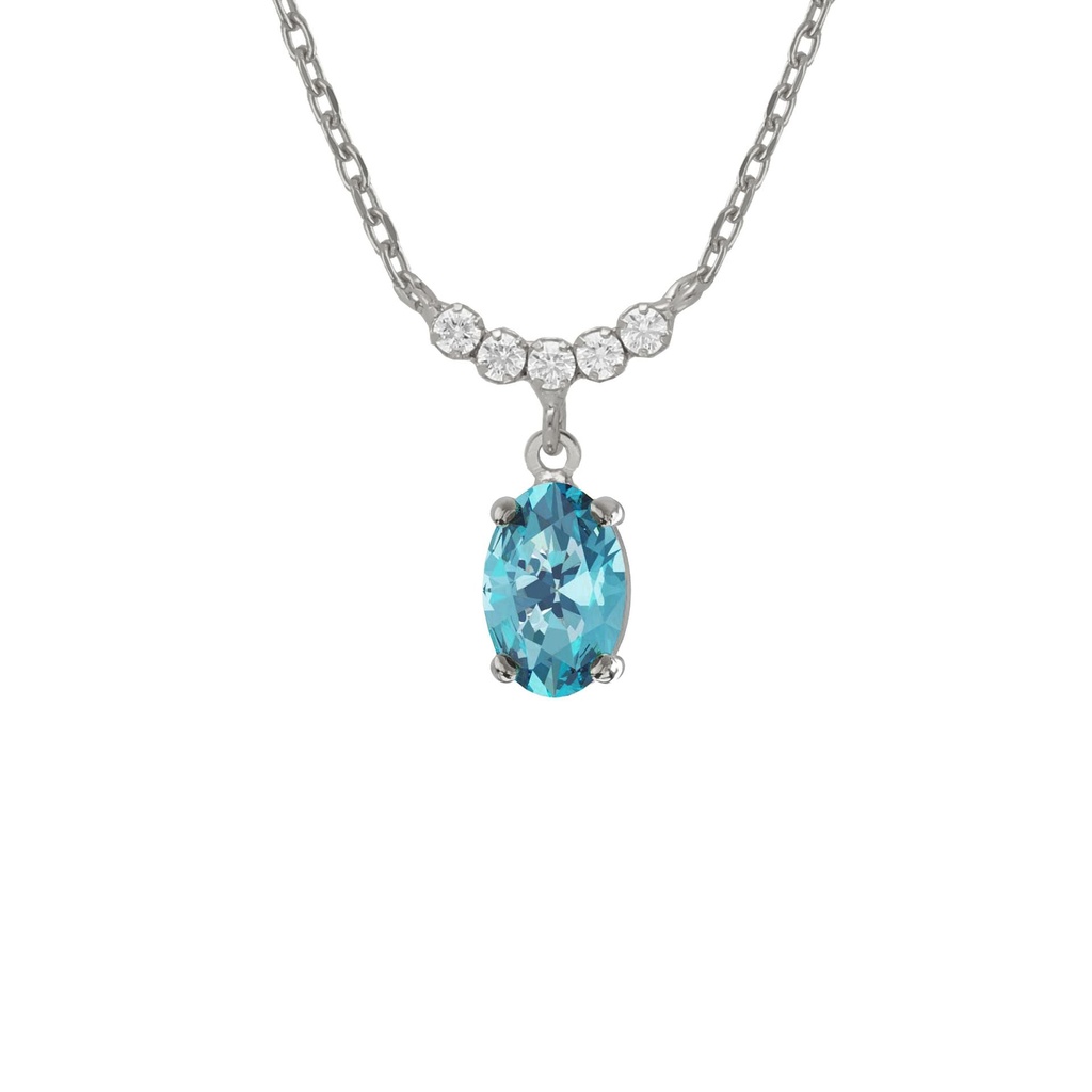 VC Jewelry 1958 SL, VICTORIACRUZ, Колье(A5217-10HG) Женские испания колье,  механизм, серебро 925 проба, 40-45 cм
