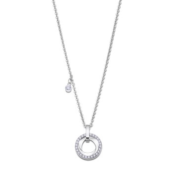 Bliss Подвеска(LS2176-1/1) Подвеска Lotus из нержавеющей стали и вставками из циркония 
