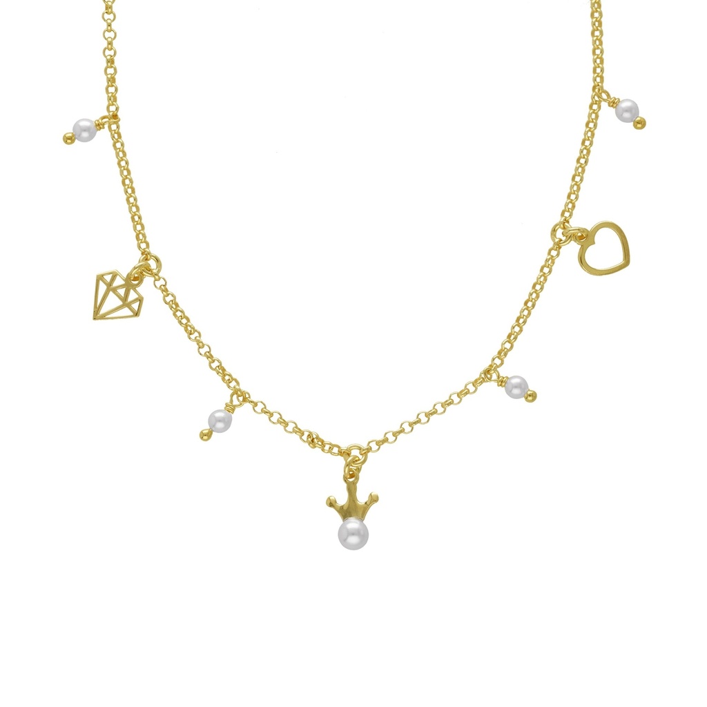 VC Jewelry 1958 SL, VICTORIACRUZ, Колье(A4535-00DG) Женские испания колье,  механизм, серебро 925 проба, 40-45 cм