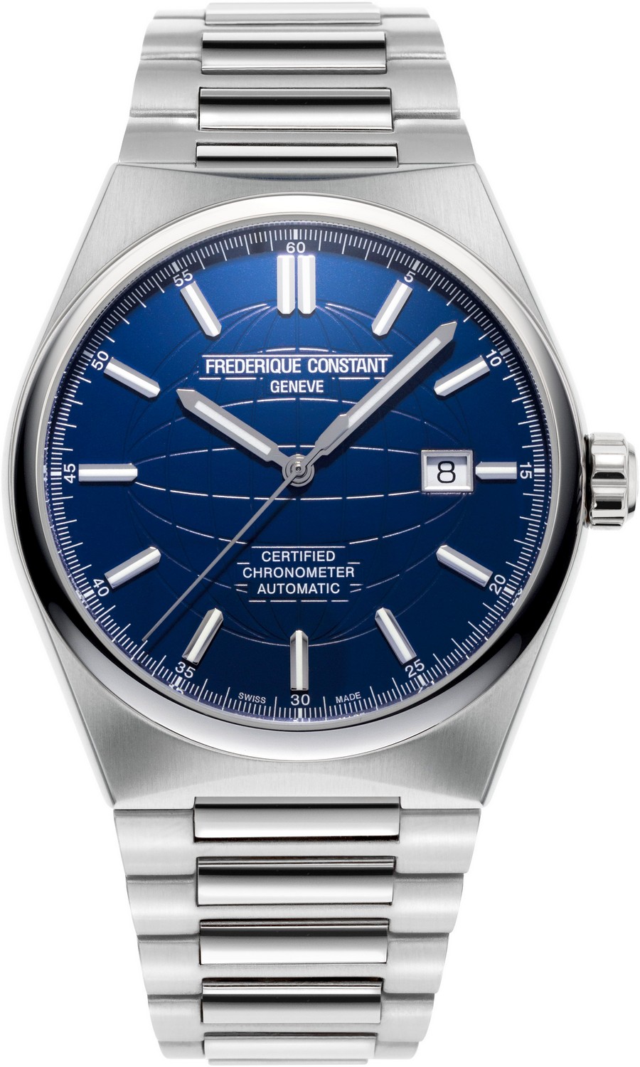Мужские часы Frederique Constant Highlife FC-303N4NH6B Мужские швейцарские часы, автоматический механизм, сталь, 41 мм