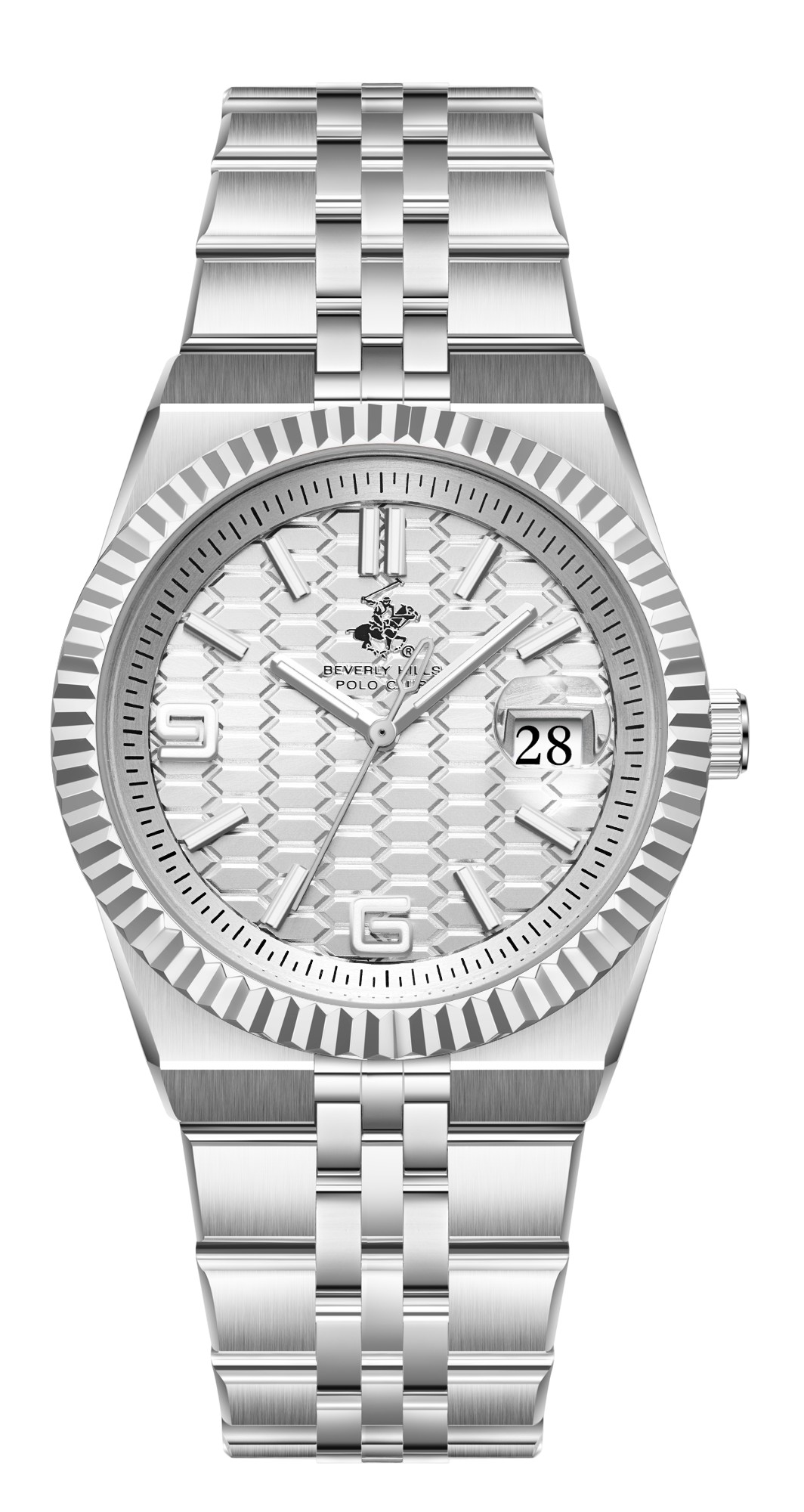 Мужские часы Beverly Hills Polo Club  BP3891X.330  часы, кварцевый механизм, сталь с покрытием, 40 мм