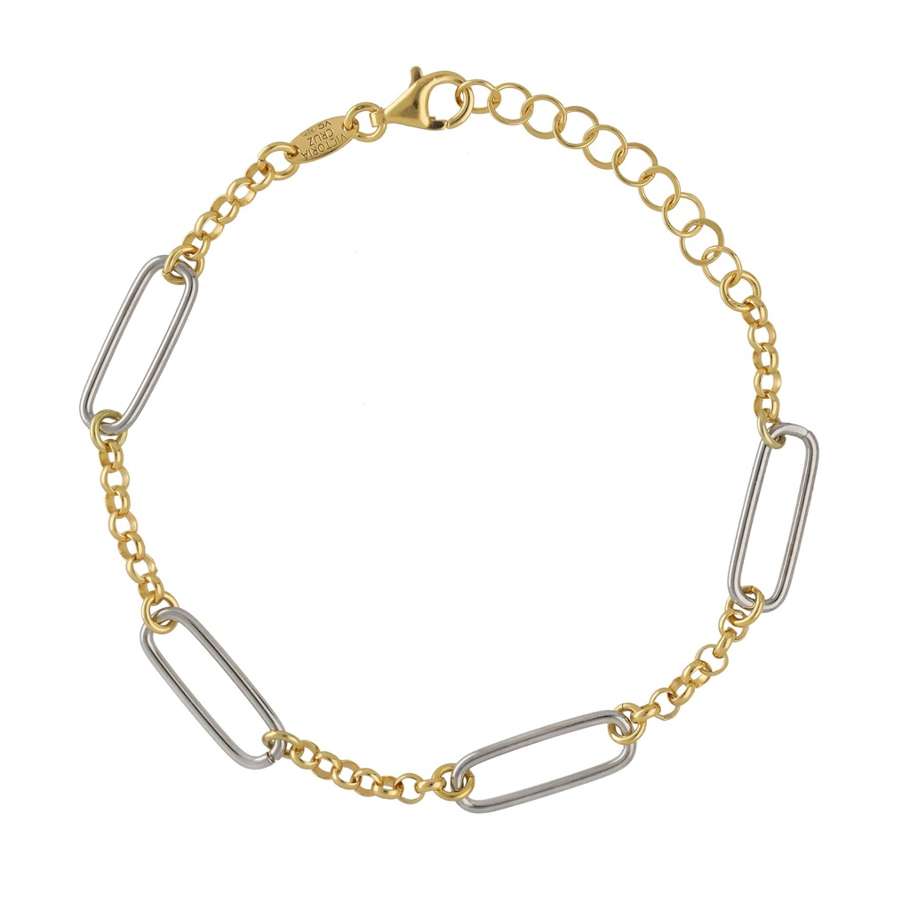 VC Jewelry 1958 SL, VICTORIACRUZ, Браслет(A5050-BP) Женские испания браслет,  механизм, серебро 925 проба, 16-19 cм