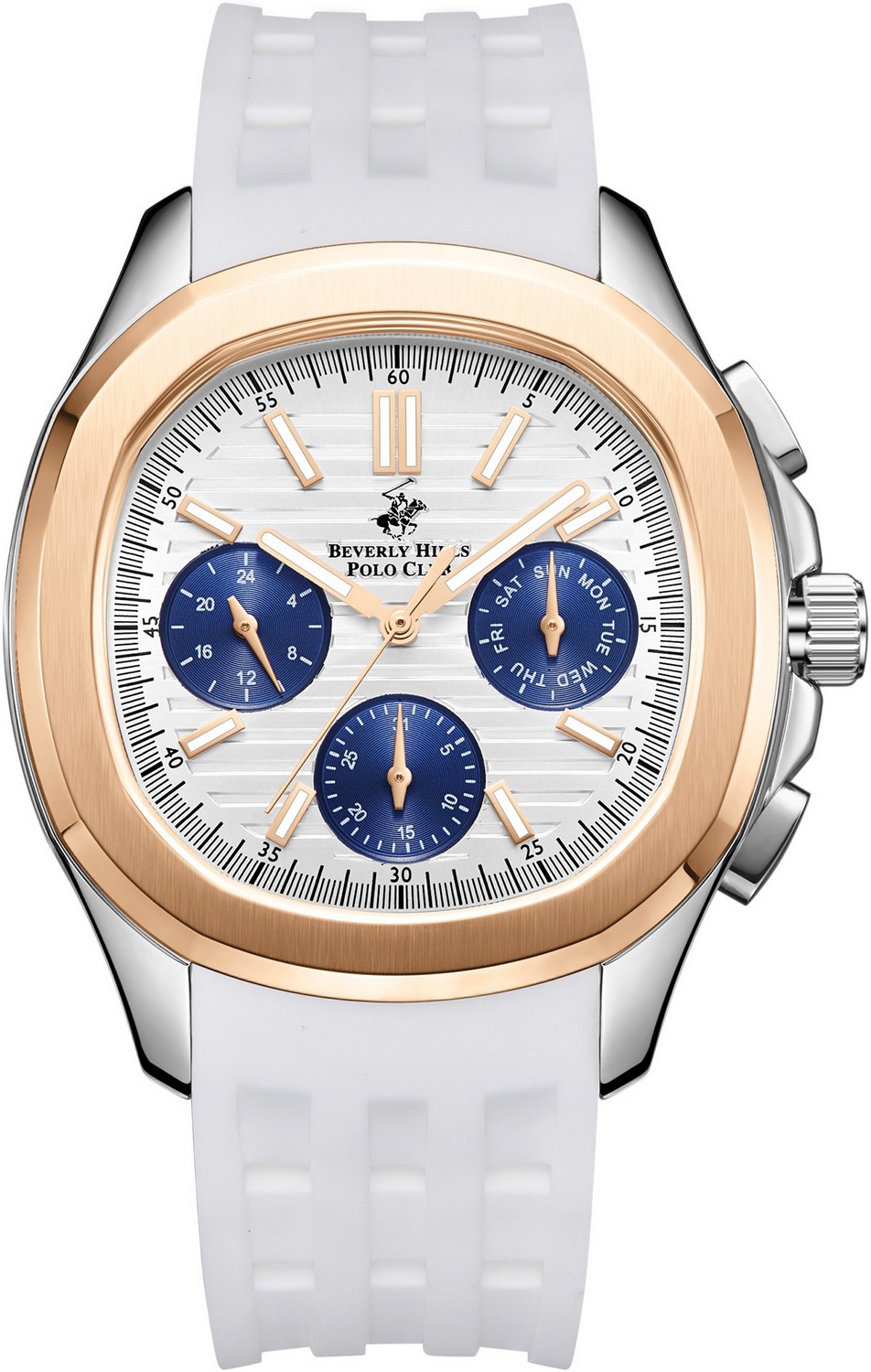 Мужские часы Beverly Hills Polo Club  BP3211X.533 Мужские часы, кварцевый механизм, сталь с покрытием, 42 мм