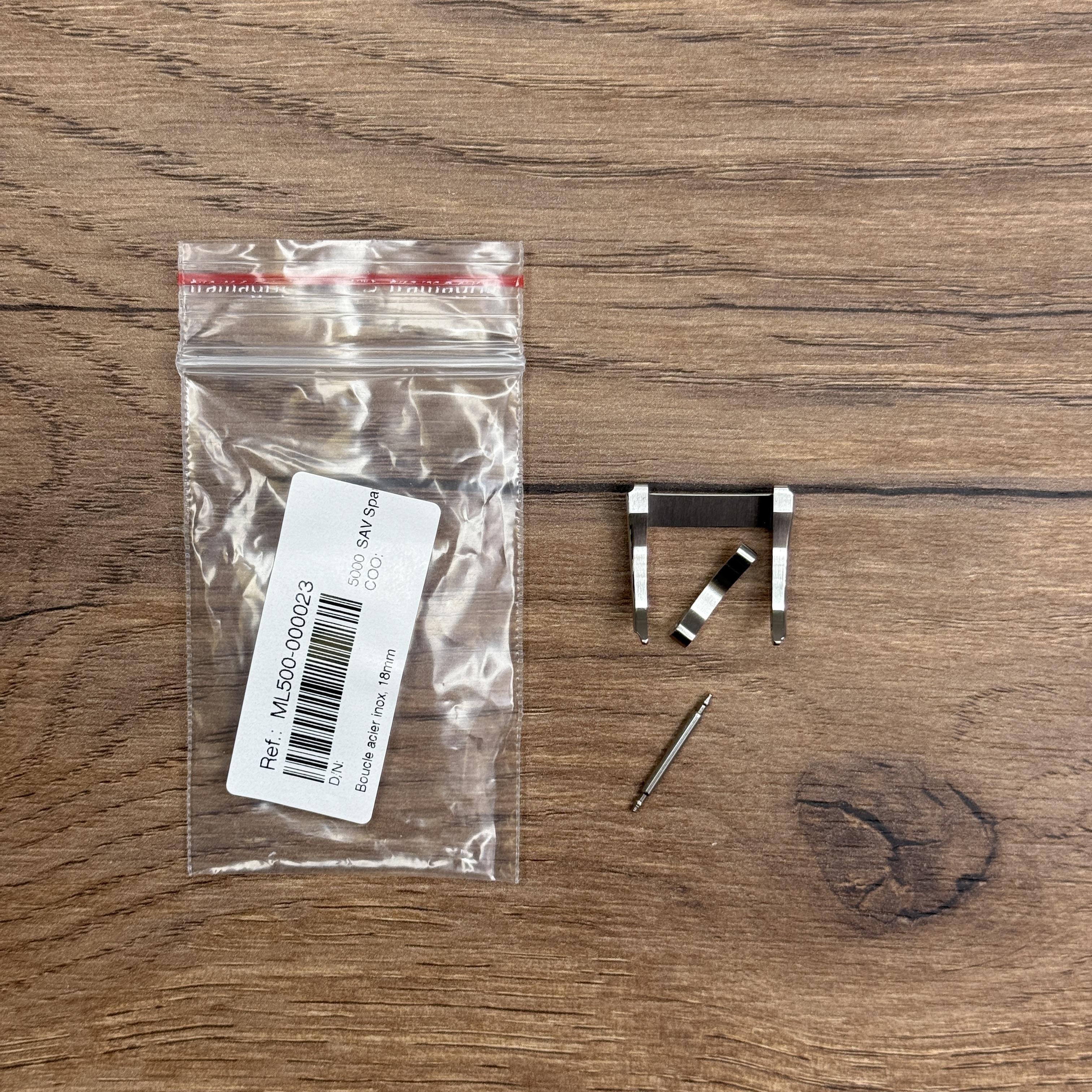 Классическая пряжка Морис Лакруа для ремешка из каучука 18ММ, сталь, для часов AI1018 ЗАСТЕЖКА БРАСЛЕТА ЧАСОВ 18ММ, сталь