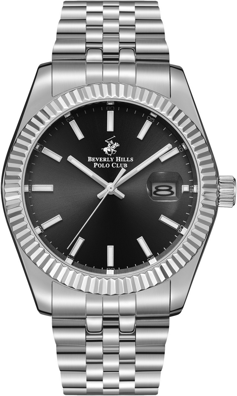 Мужские часы Beverly Hills Polo Club  BP3018X.350 Мужские часы, кварцевый механизм, сталь, 41 мм