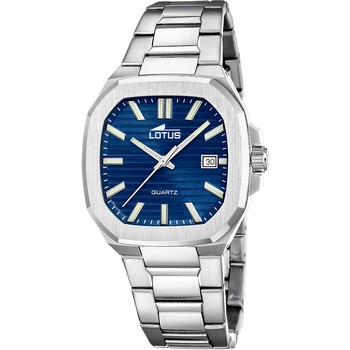 LOTUS  Мужские часы, кварцевый механизм, сталь, 40 х 40 мм