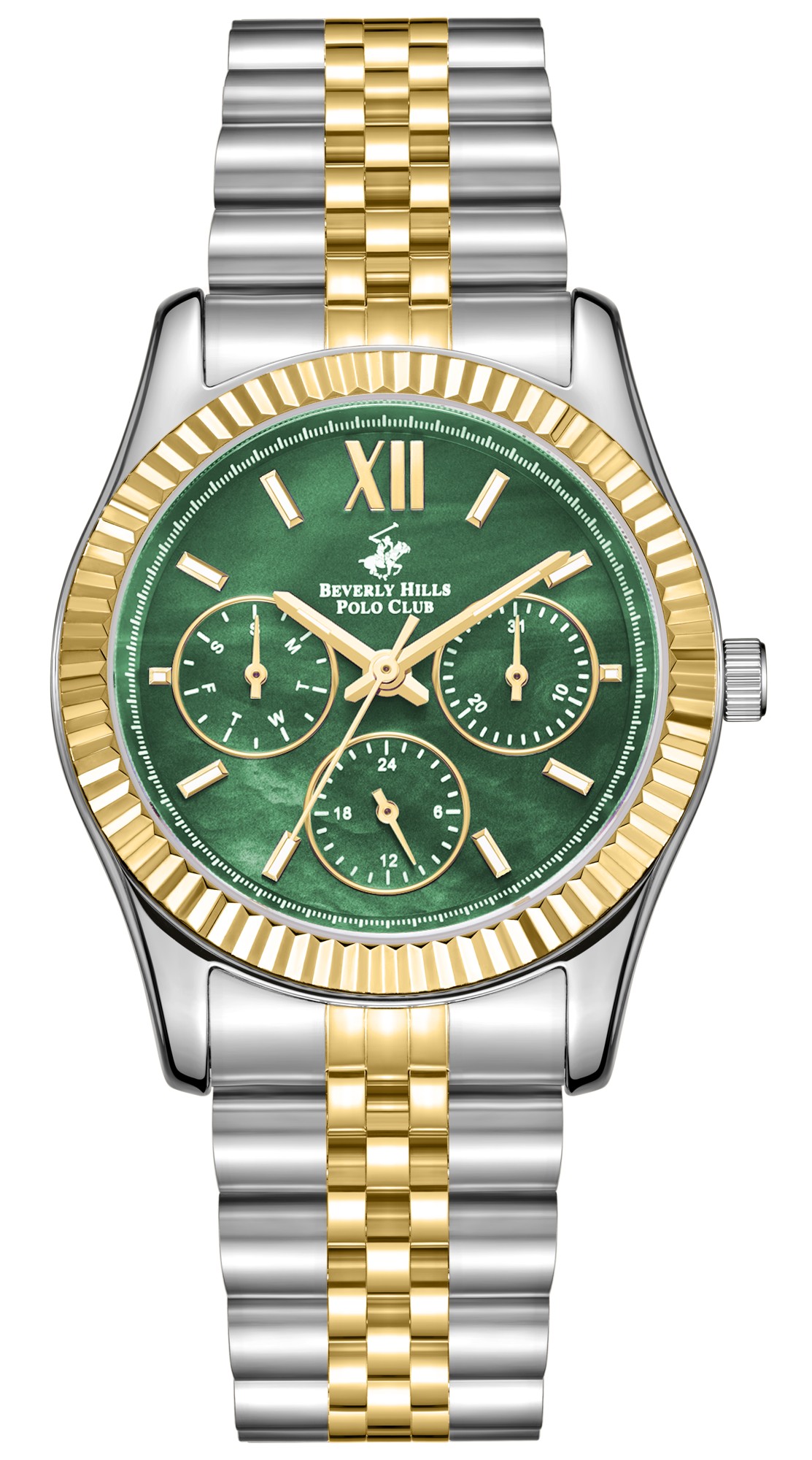Женские часы Beverly Hills Polo Club  BP3169C.271  часы, кварцевый механизм, суперметалл с покрытием, 34 мм