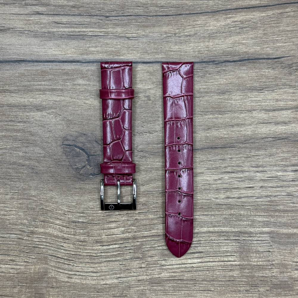 Ремешок для часов Candino из кожи теленка малинового цвета, C4736/3 18мм BC11266 Кожаные ремешки - стильные, надёжные и долговечные, способные составить достойную пару часам со стальным корпусом или часам из титана. Аксессуары из кожи не рекомендуется использовать в воде. У нас присутствуют только высококачественные материалы и оригинальный товар от производителя.