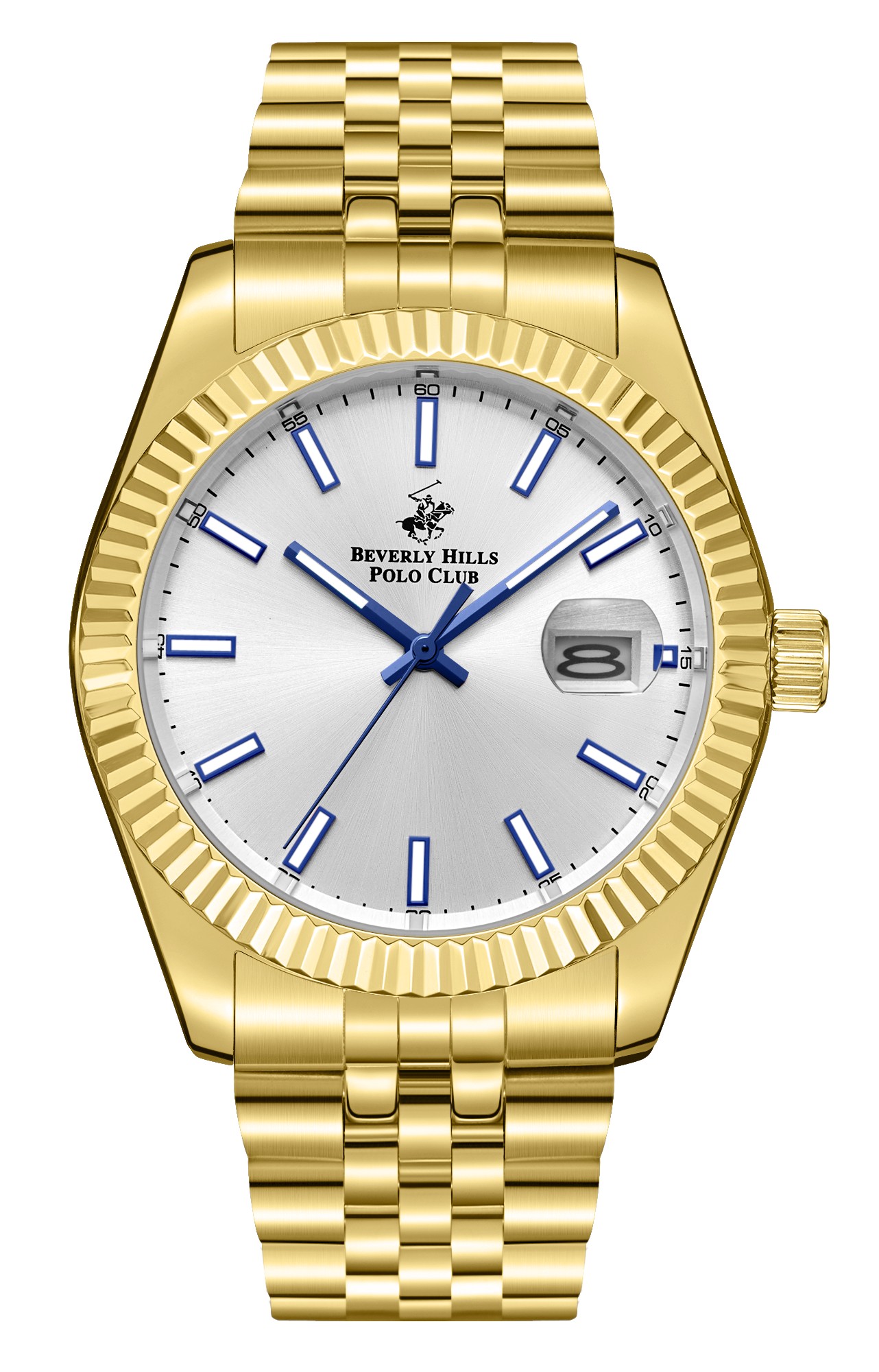 Мужские часы Beverly Hills Polo Club  BP3018X.130  часы, кварцевый механизм, сталь с покрытием, 41 мм