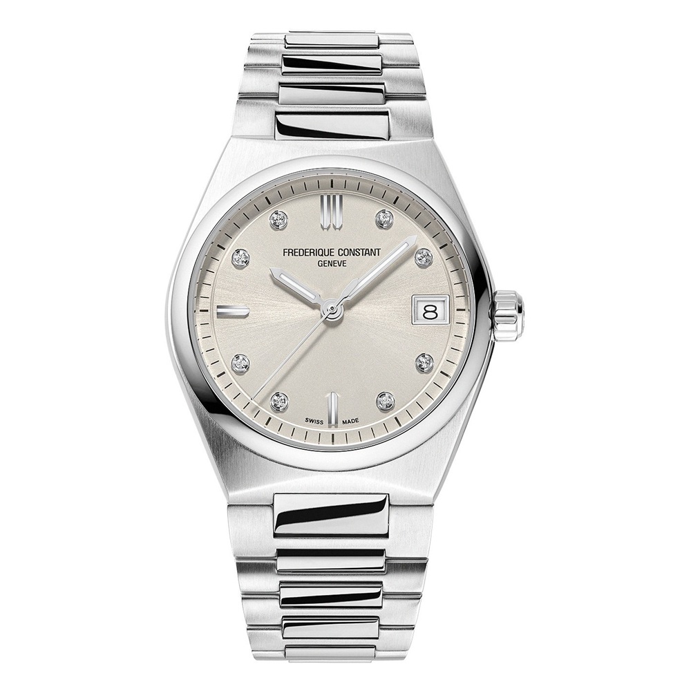 Женские часы Frederique Constant Highlife FC-240BGD2NH6B Женские швейцарские часы, кварцевый механизм, сталь, 31 мм