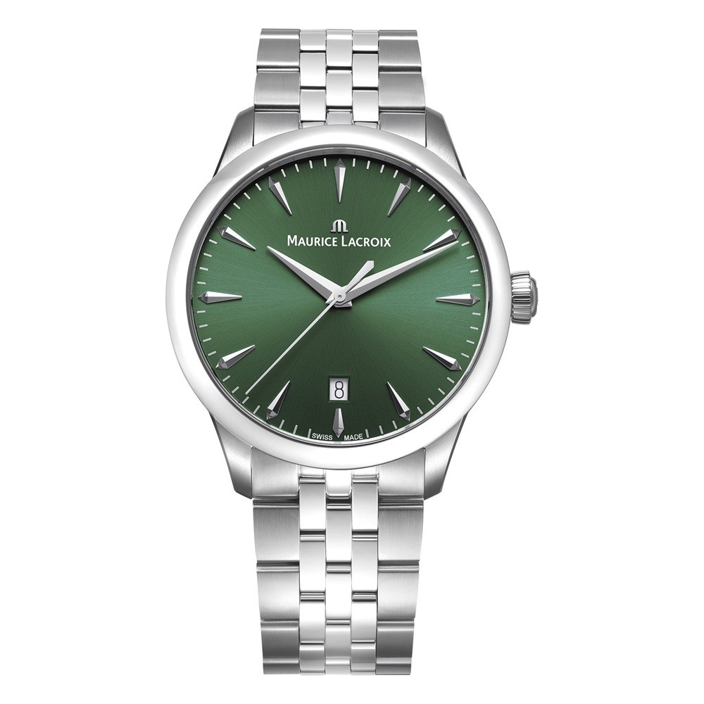 Унисекс часы Maurice Lacroix 1975 Quartz 751007-SS002-630-1 Мужские швейцарские часы, кварцевый механизм, сталь, 39 мм