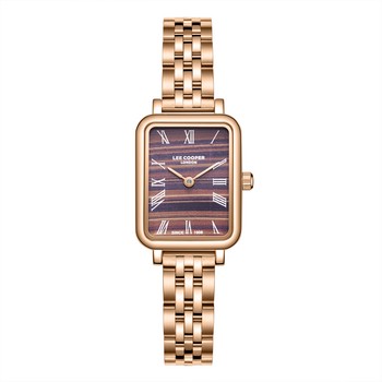 LEE COOPER   часы, кварцевый механизм, суперметалл с покрытием, 20,5 x 32,5 мм