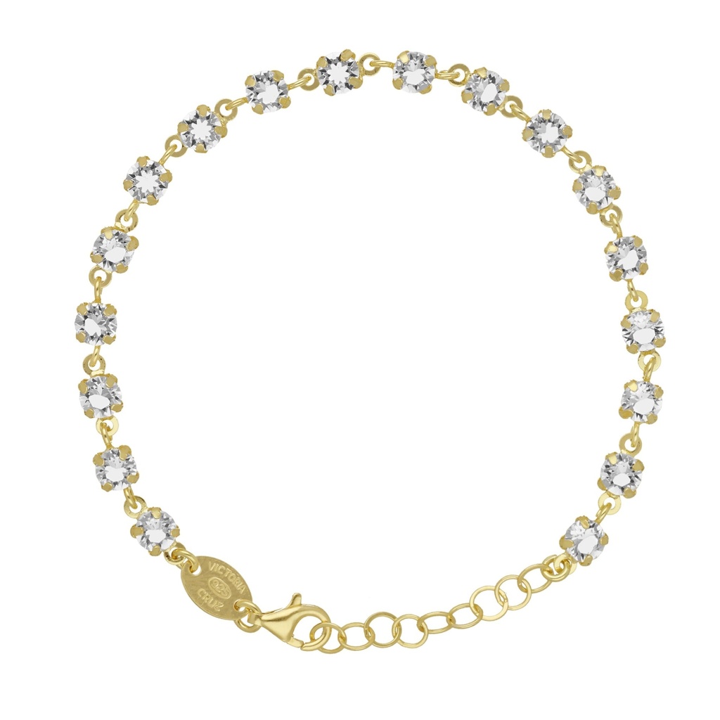 VC Jewelry 1958 SL, VICTORIACRUZ, Браслет(A4358-07DP) Женские испания браслет,  механизм, серебро 925 проба, 16-19 cм