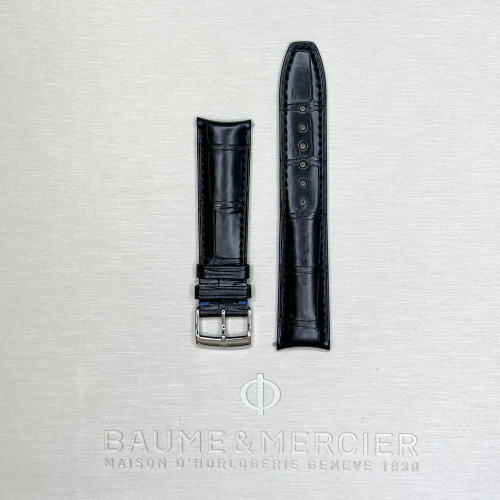 Ремешок для часов Baume & Mercier Clifton,  аллигатор, оригинальный товар от производителя. 