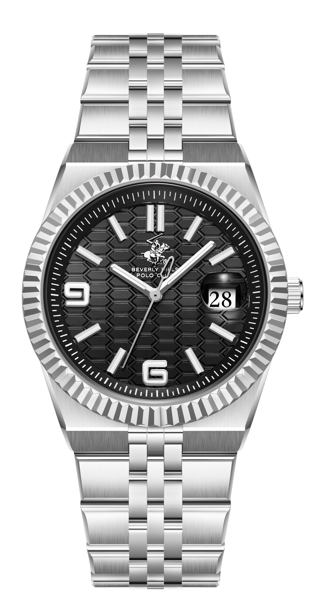 Мужские часы Beverly Hills Polo Club  BP3891X.350  часы, кварцевый механизм, сталь, 40 мм