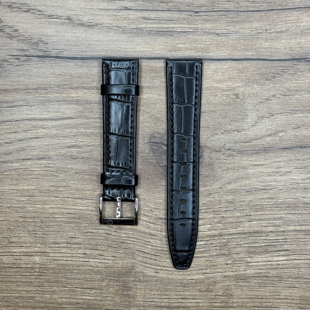 Ремешок для часов Candino из натуральной кожи, черный, для C4724 20мм BC10934 