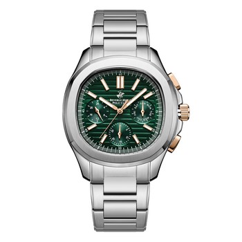 Мужские часы Beverly Hills Polo Club  BP3212X.371  часы, кварцевый механизм, сталь, 42 мм