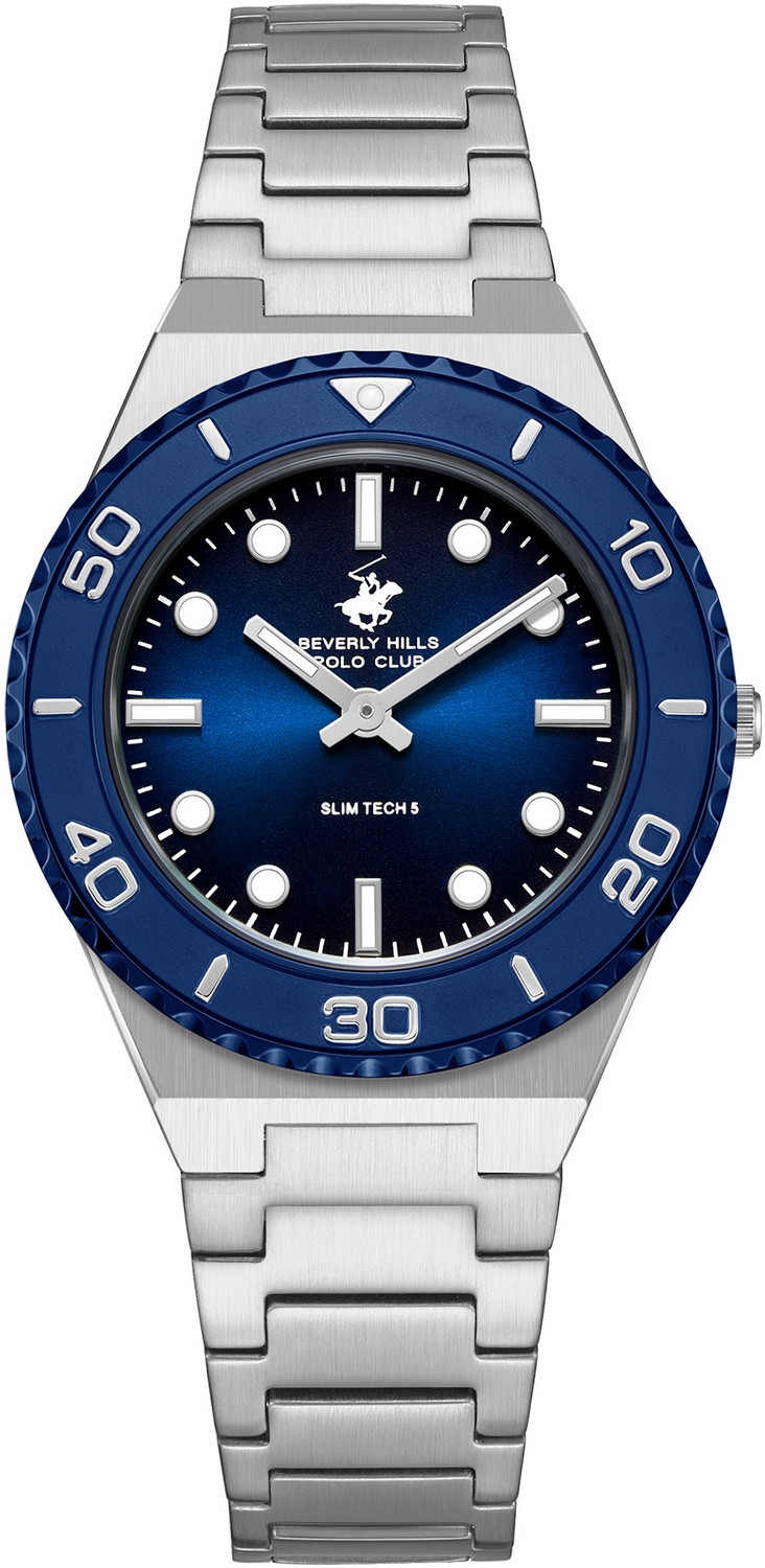 Женские часы Beverly Hills Polo Club  BP3713X.390 Женские часы, кварцевый механизм, сталь, 34 мм