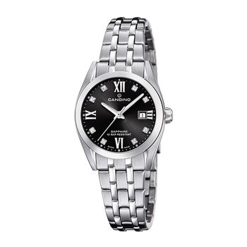 Женские часы Candino Couple Quartz Ladies C4703/C Женские швейцарские часы, кварцевый механизм, сталь, 28,5 мм