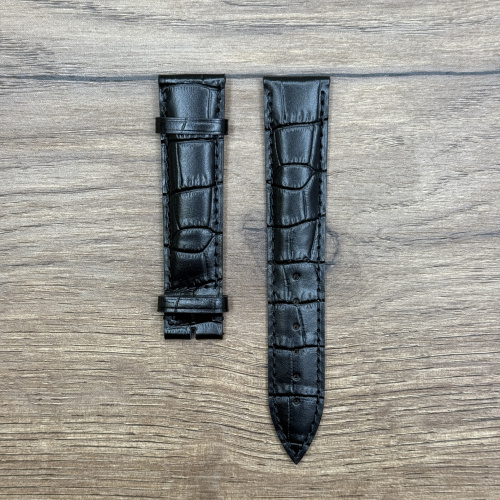 Ремешок для часов Frederique Constant из кожи теленка, черный, 20 мм Кожаные ремешки - стильные, надёжные и долговечные, способные составить достойную пару часам со стальным корпусом или часам из титана. 
Аксессуары из кожи не рекомендуется использовать в воде.
У нас присутствуют только высококачественные материалы и оригинальный товар от производителя. 
