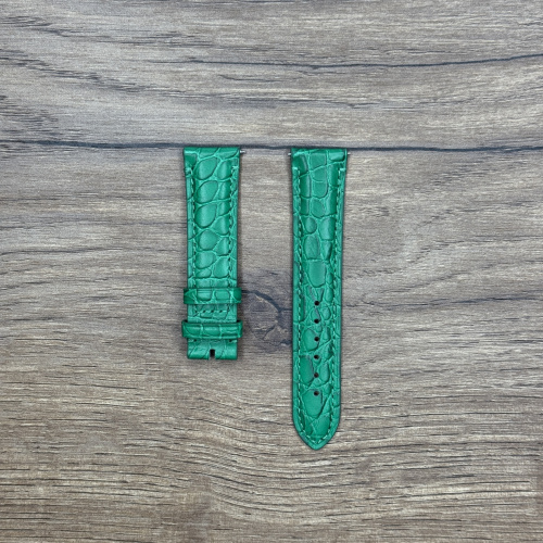 Ремешок для часов Frederique Constant из кожи теленка, зеленый, 18 мм 