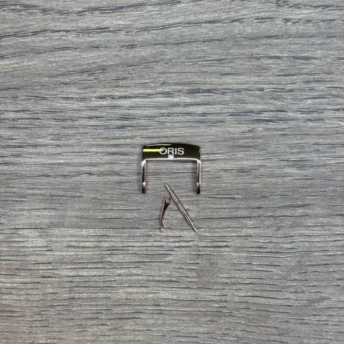 Пряжка для ремешка ORIS, сталь 5N, 18 мм 