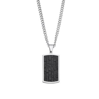 Men in Black Подвеска(LS2275-1/1) Мужская подвеска Lotus, сталь 316L