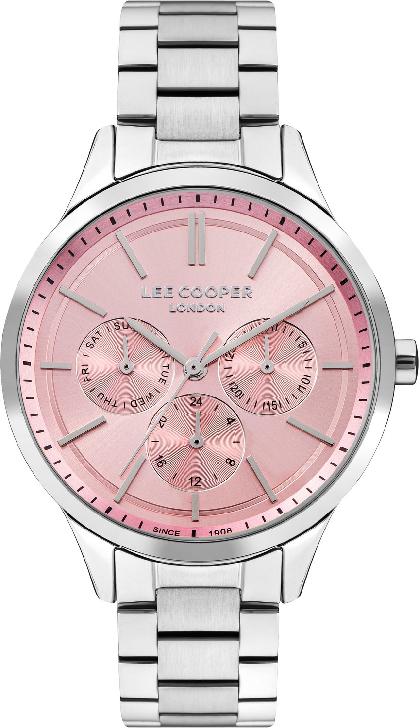 Женские часы Lee Cooper  LC07865.380 Женские часы, кварцевый механизм, суперметалл, 38 мм