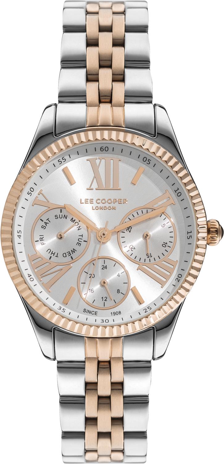 Женские часы Lee Cooper  LC07333.530 Женские часы, кварцевый механизм, суперметалл с покрытием, 35 мм