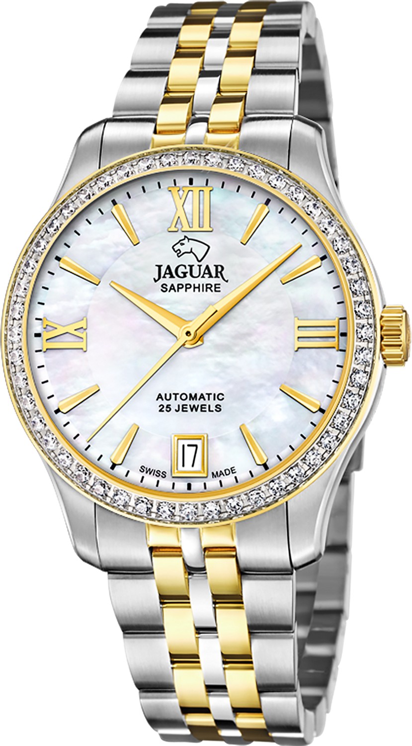 Женские часы Jaguar AUTOMATIC WOMAN J998/1 Женские швейцарские часы, автоматический механизм, 34 мм