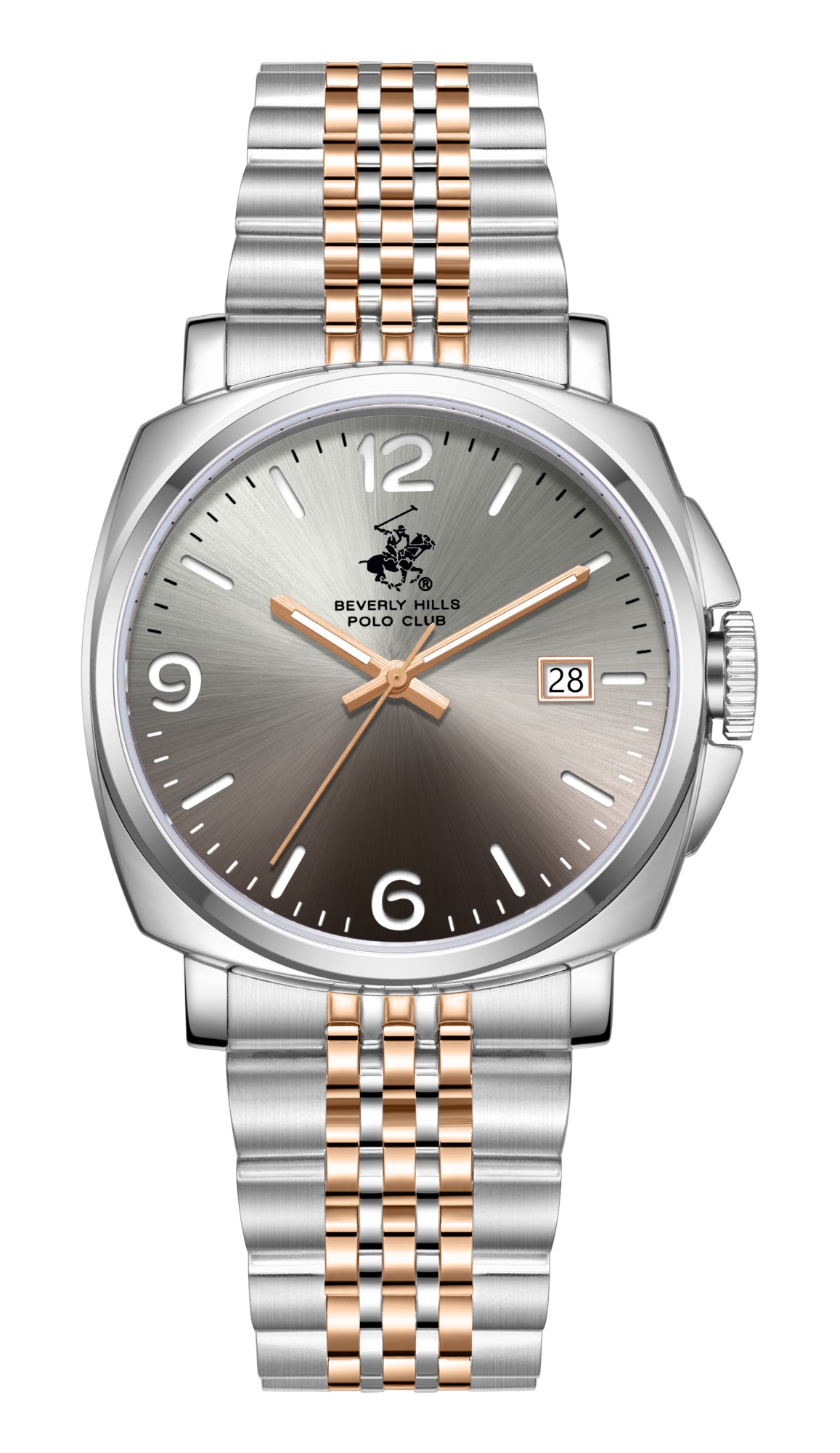 Мужские часы Beverly Hills Polo Club  BP3928X.560  часы, кварцевый механизм, сталь с покрытием, 39 мм